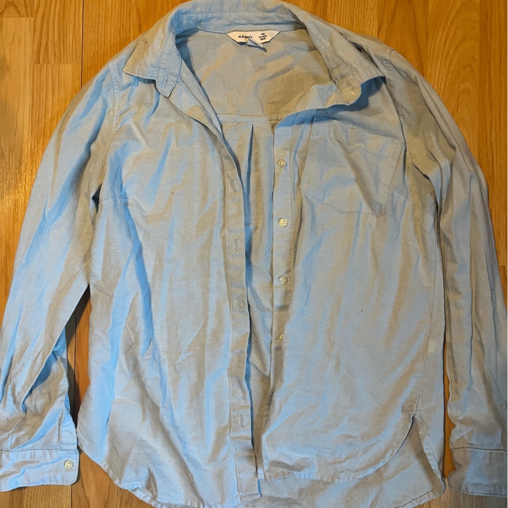 Old Navy Sky Blue Classic Shirt